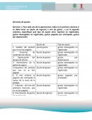 Ejercicios de ajustes