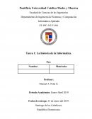 Historia de la informatica. Dispositivos mecánicos