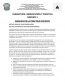 Analisis de la practica docente, gestionar ambientes de aprendizaje adecuados para el desarrollo de competencias para la vida en los alumnos