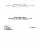 Ejemplo de Informe de Pasantias Ubv comunicación Social