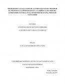 PROPOSICION Y EVALUACION DE ALTERNATIVAS PARA MEJORAR EL TRÁNSITO Y LA MOVILIDAD EN LA CARRERA 12 SECTOR DEL CEMENTERIO CENTRAL