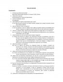 Toma de decisión Cuestionario