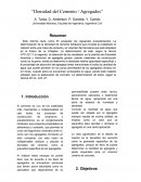 DENSIDAD DEL CEMENTO/AGREGADOS