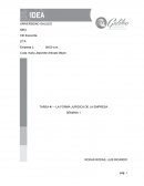 TAREA #1 – LA FORMA JURIDICA DE LA EMPRESA