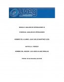 Analisis de operaciones. Caso: La asesora Liliana