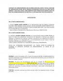 Contrato de arrendamiento para eventos con exclusividad