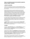 LOS DERECHOS REALES CON FUNCIÓN DE GARANTÍA: FIDUCIA, PRENDA E HIPOTECA