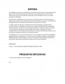 Síntesis La hidrología