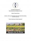 Narración del recorrido del biohuerto