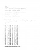 Tabla de distribución de frecuencias