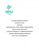 La administracion en la micro, pequeña y mediana empresas comerciales