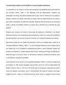 Transformación político–social de México, suma de ideales liberadores