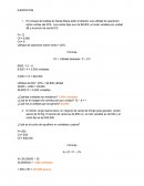 Actividad de negocios. Ejercicios