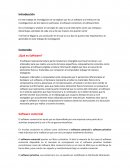 Software libre y comercial