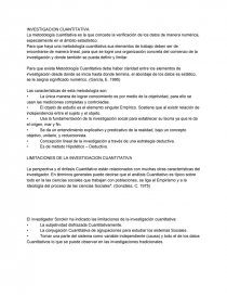 INVESTIGACION CUANTITATIVA. Página 1