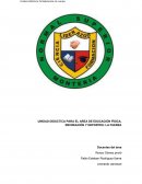 UNIDAD DIDÁCTICA PARA EL AREA DE EDUCACIÓN FÍSICA, RECREACIÓN Y DEPORTES: LA FUERZA
