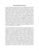 Crisis Humanitaria en México 2018