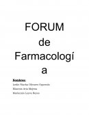 FORUM de Farmacología