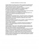 El impacto ambiental se convierte en social