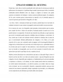 ENSAYO SOBRE EL SEXTING