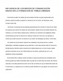 Influencia de los medios de comunicacion masiva en la formacion de tribus urbanas