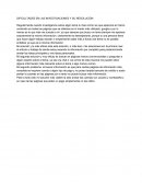 DIFICULTADES EN LAS INVESTIGACIONES Y SU RESOLUCIÓN