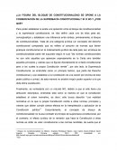 ¿La figura del bloque de constitucionalidad se opone a la conservación de la supremacía constitucional?