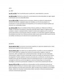 Ley, decretos ambientales