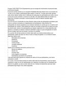 Ejemplo o Modelo de un proceso empresarial en un call