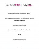 Modelos de desarrollo económico en México