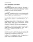 Correlación entre el peso y el euro (Paper)