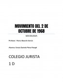 MOVIMIENTO DEL 2 DE OCTUBRE DE 1968