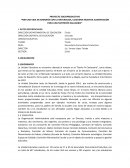 PROYECTO SOCIOPRODUCTIVO “POR UNA VIDA EN ARMONÍA CON LA NATURALEZA, CUIDAMOS NUESTRA ALIMENTACIÓN PARA UNA NUTRICIÓN SALUDABLE”