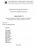 Medición de resistencias empleando voltímetro y amperímetro. Conexión larga y corta. Errores de método y error total
