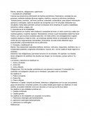 Bienes, derechos, obligaciones y patrimonio