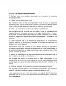 Actividad 3: El éxito en los emprendedores