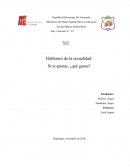 Hablemos de sexualidad. Si te apuras, ¿qué ganas?