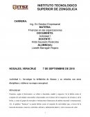 Finanzas en las organizaciones