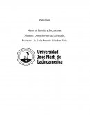 Familia y Sucesiones