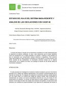 ESTUDIO DEL M.A.S DEL SISTEMA MASA-RESORTE Y ANALISIS DE LAS OSCILACIONES CON CASSY-M