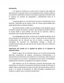 Importancia del estudio de la equidad de género