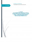 LAS COMPETENCIAS PROFESIONALES EN INGENERÍA BIOQUÍMICA