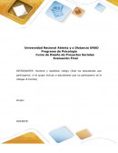 Ejemplo de Marco Lógico