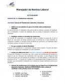 Manejador de Nomina Laboral ACTIVIDADES