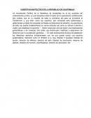 CONSTITUCION POLÍTICA DE LA REPUBLICA DE GUATEMALA