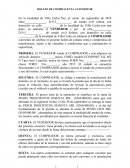 Boleto de compraventa de automotor