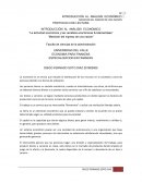 La actividad económica y las variables económicas fundamentales. Medición del ingreso de una nación