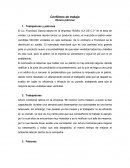 Conflictos de trabajo . Obrero patronal