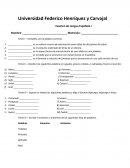 EXAMEN DE ESPAÑOL 1