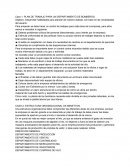 PLAN DE TRABAJO PARA UN DEPARTAMENTO DE BOMBEROS